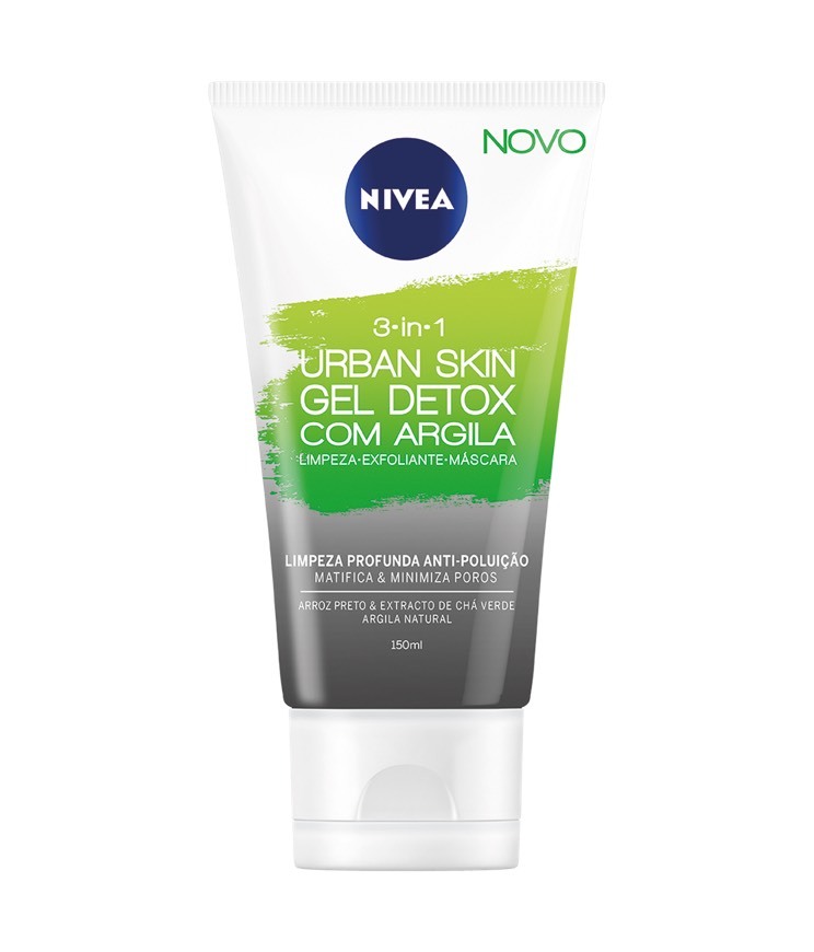 Moda GEL COM ARGILA 3 em 1 URBAN SKIN DETOX