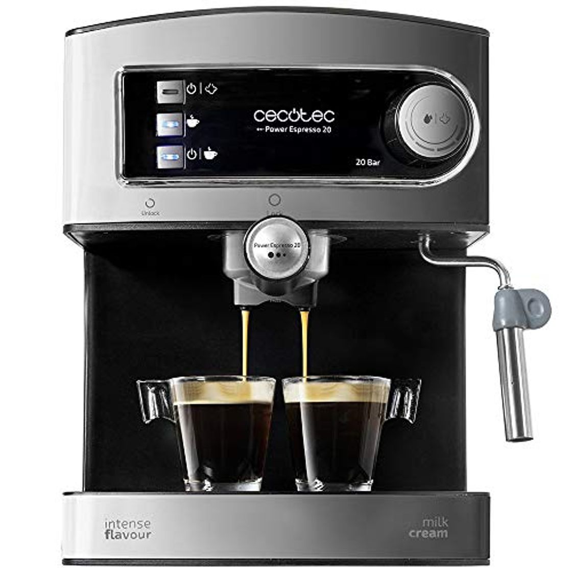 Social Cecotec Power Espresso Cafetera presión 20 Bares