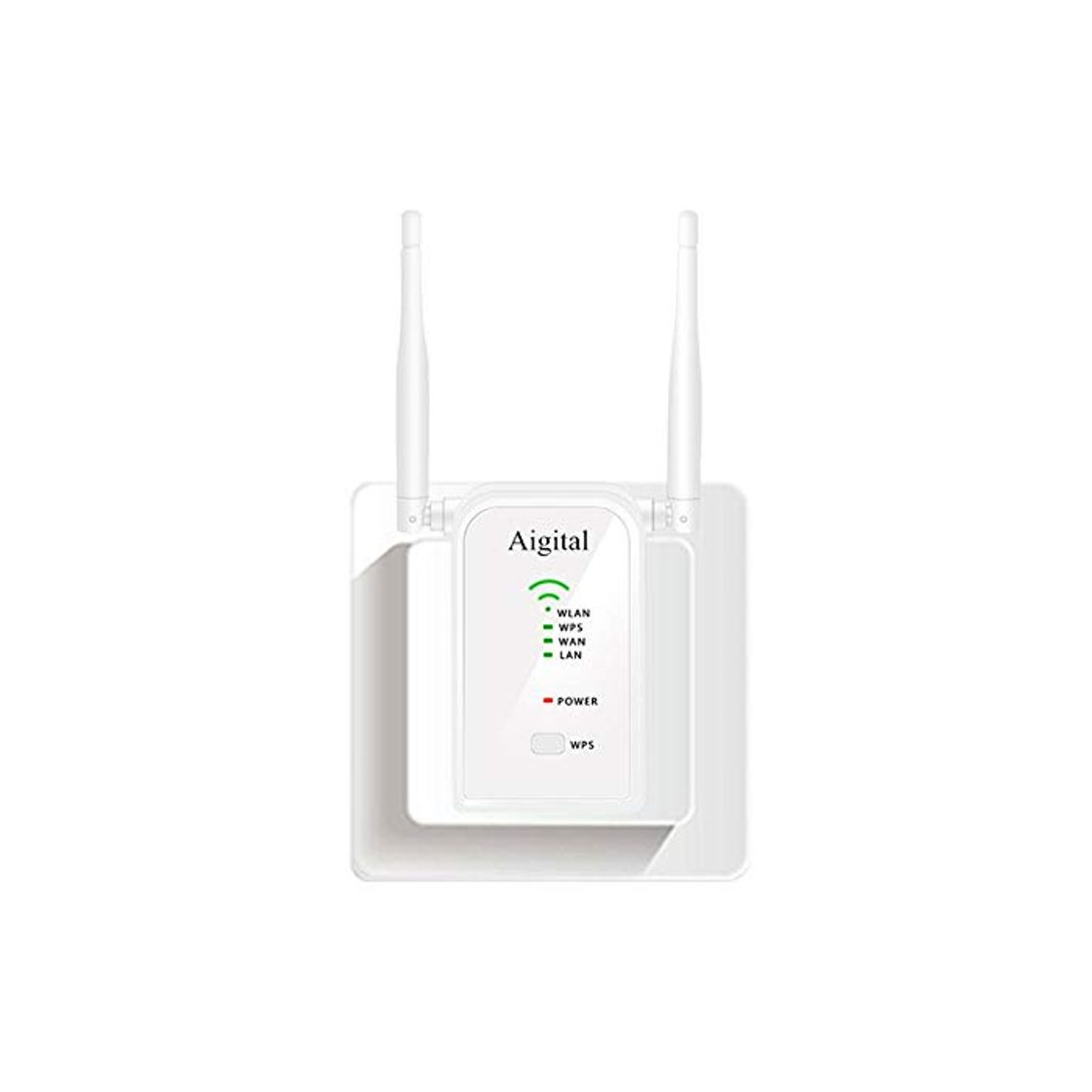 Social Aigital Enrutador inalámbrico 300 Mbps de Velocidad WiFi, Repetidor Extensor de Red