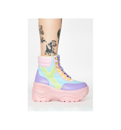 Y.R.U. Hi Matrixx 2 Pastel Platform Sneakers