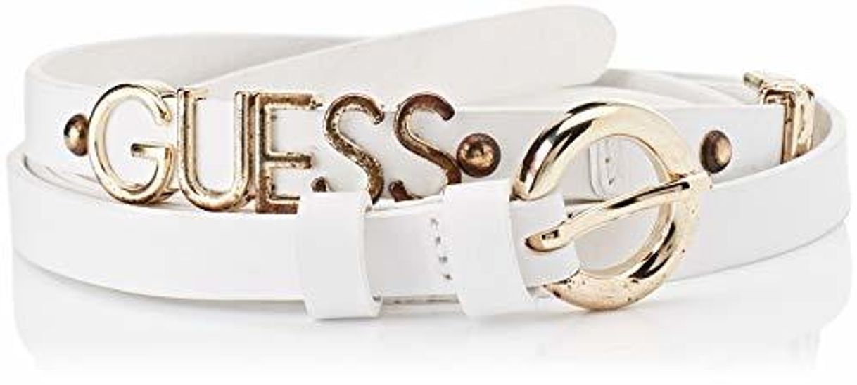 Moda Guess W83z16l0et1 Cinturón, Blanco