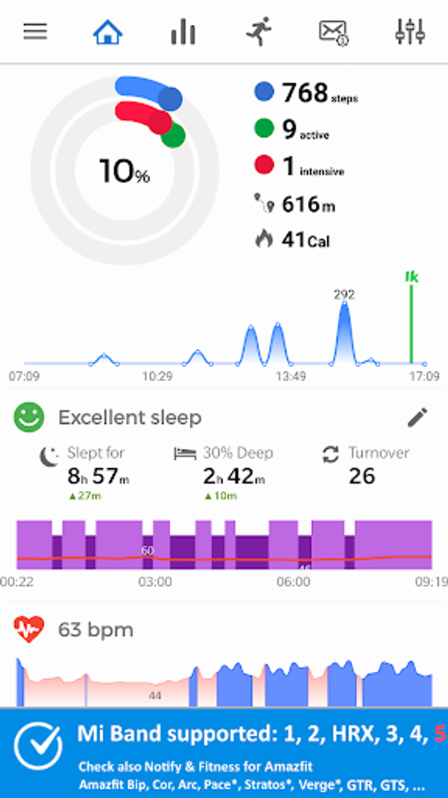 Apps Notify for Mi Band