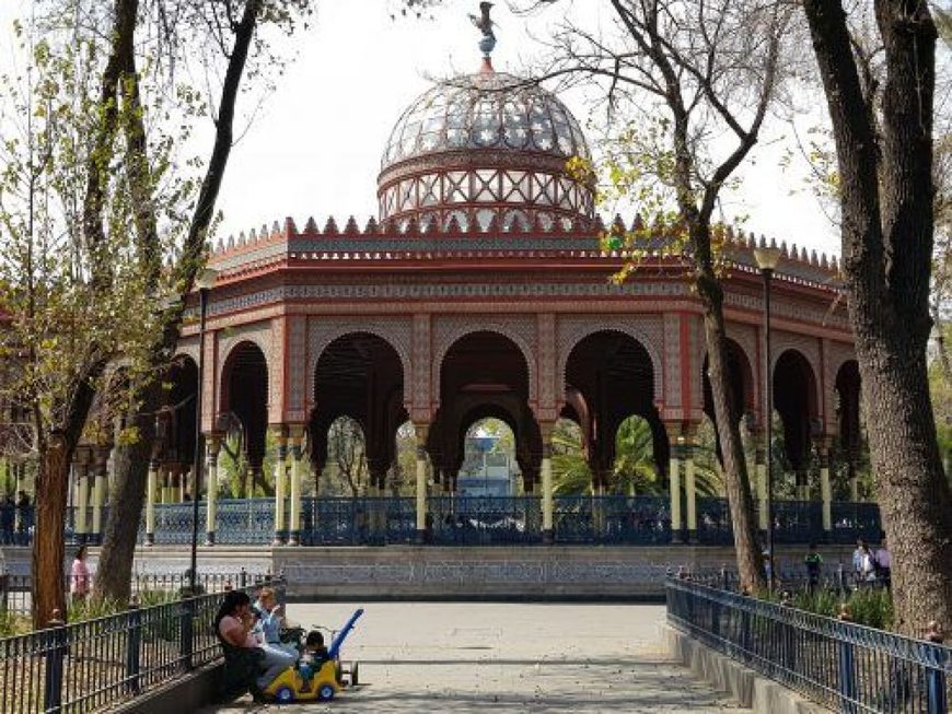 Lugar Kiosco Morisco de Santa María la Ribera