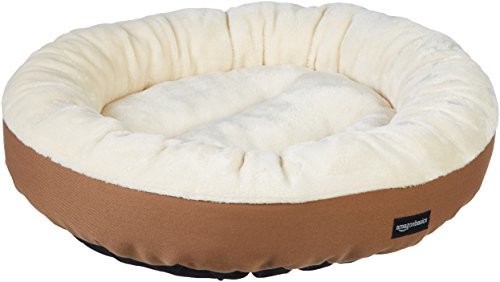 Place AmazonBasics – Cama redonda para mascotas