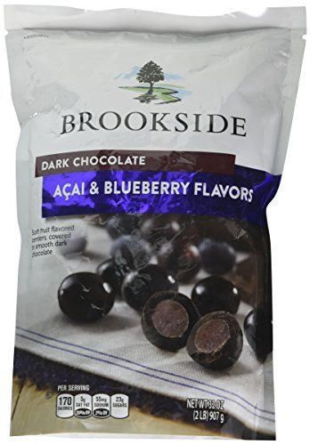Brookside Dark Chocolate Acai with Blueberry 2 Pounds Resealable Bag [Misc.]