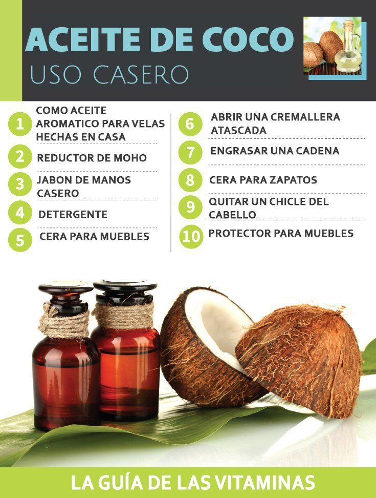 Fashion Aceite de coco - ¿Qué beneficios tiene y para qué sirve el aceite de ...