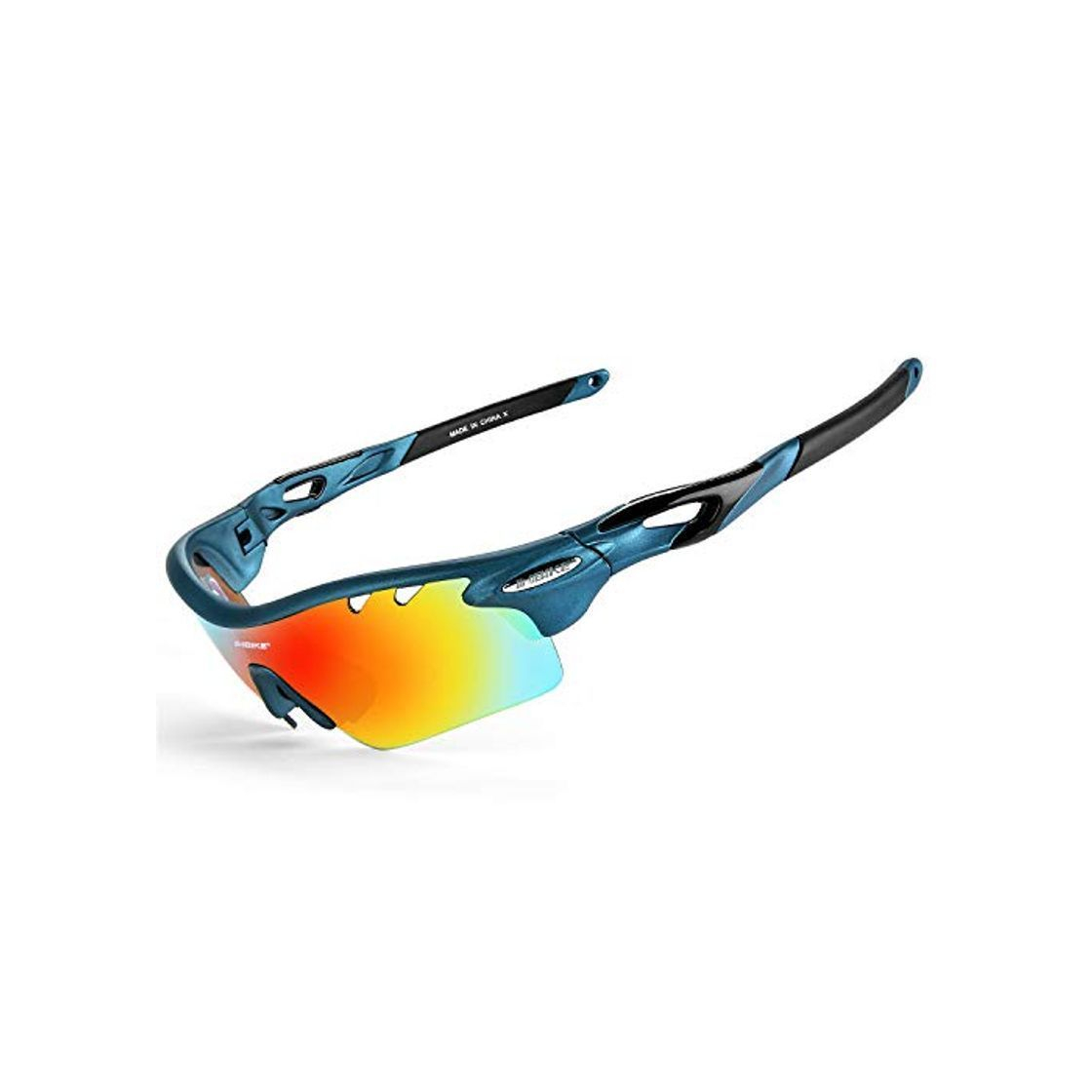 Social INBIKE Gafas De Sol Polarizadas para Ciclismo con 5 Lentes Intercambiables UV400