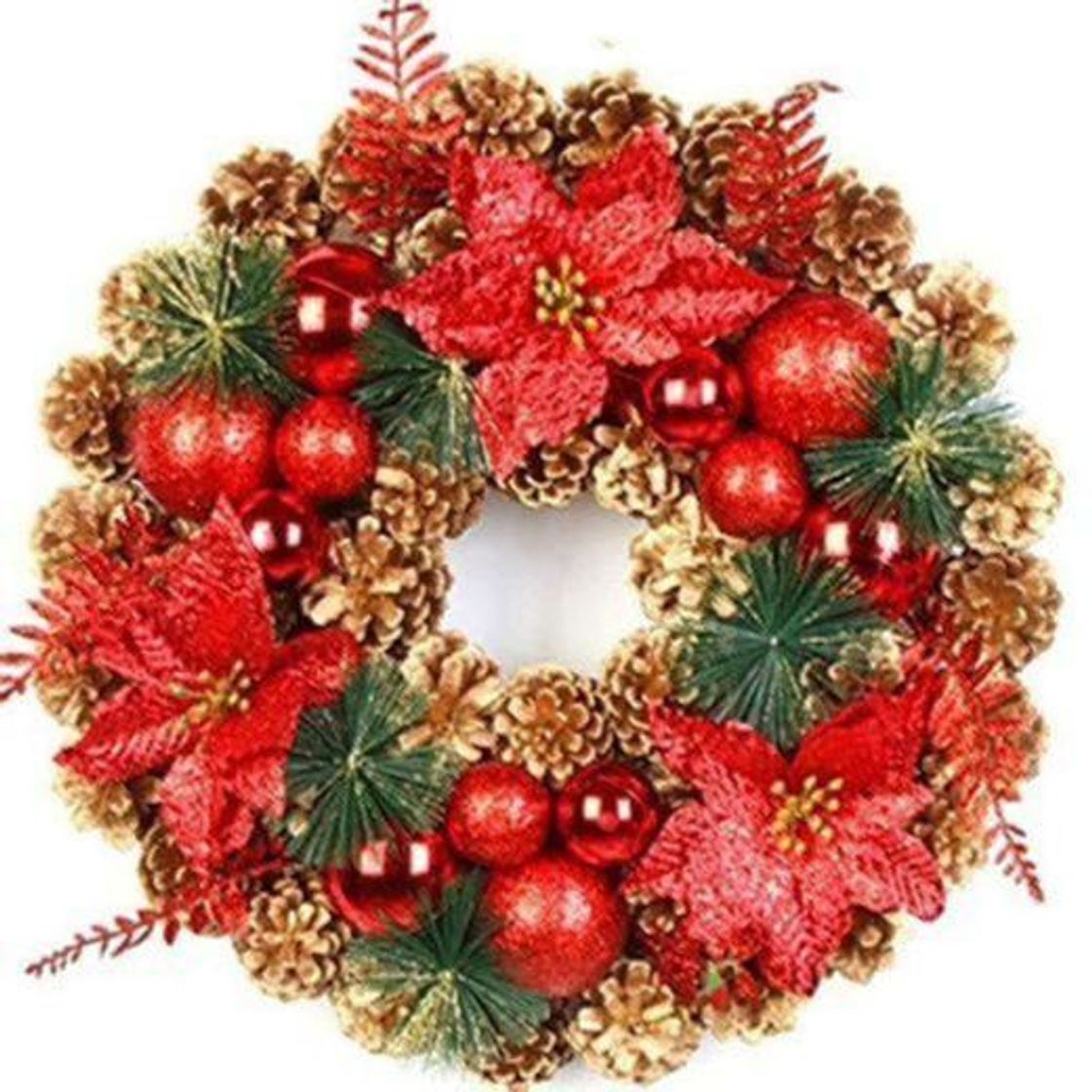 Social Decoração de guirlanda de Natal