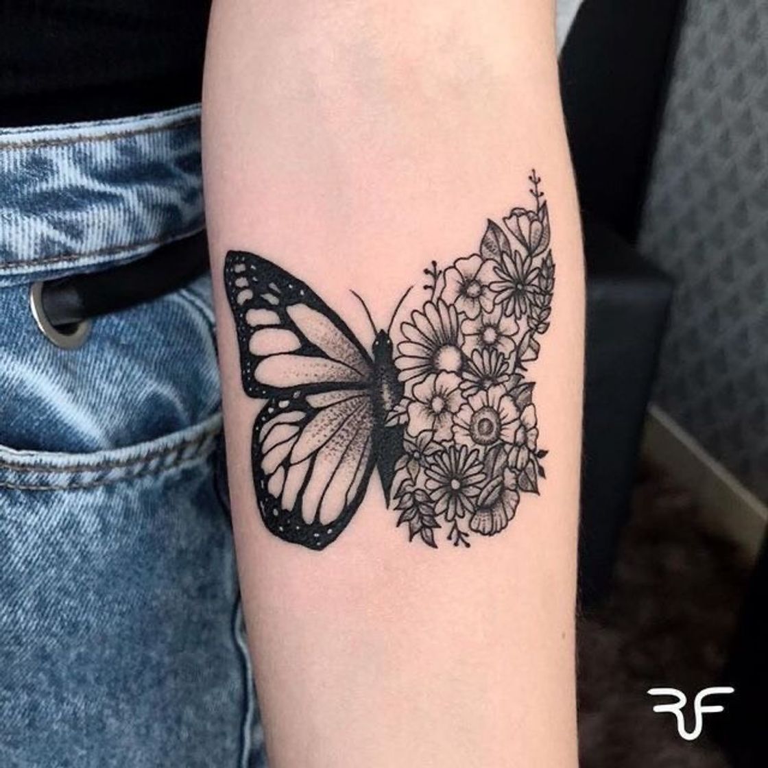 Moda Tatuagem de borboleta 