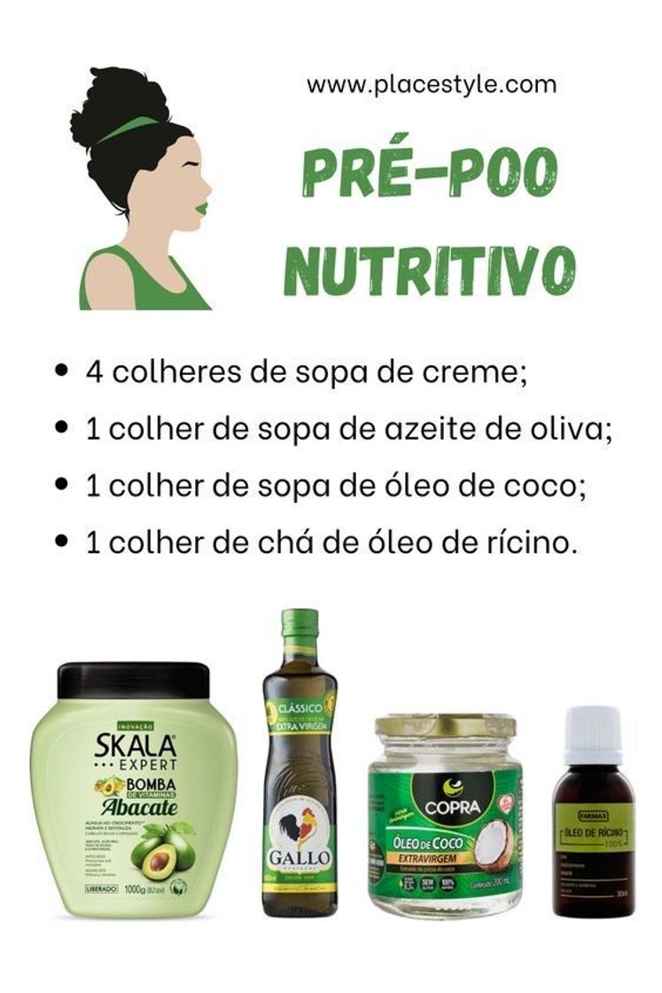 Moda Pré-poo nutritivo 