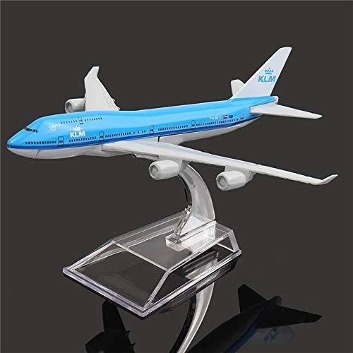 Place LiféUP B747 KLM Colección Modelo 16 CM Modelo de avión de Metal