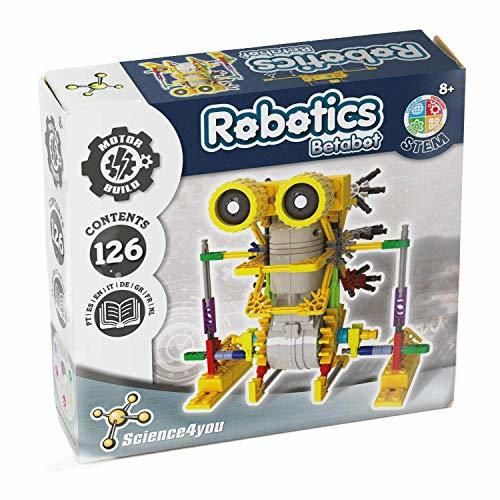 Science4you-Robotics Robotics Betabot-Juguete Científico y Educativo Stem, Multicolor, Regular para Niños +8