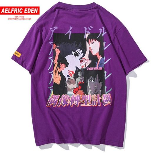 Camiseta anime harajuku ⛓