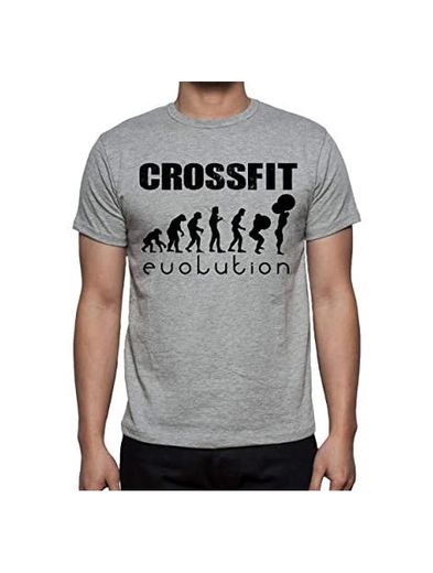 The Fan Tee Camiseta de Hombre Crossfit Gym Deporte L
