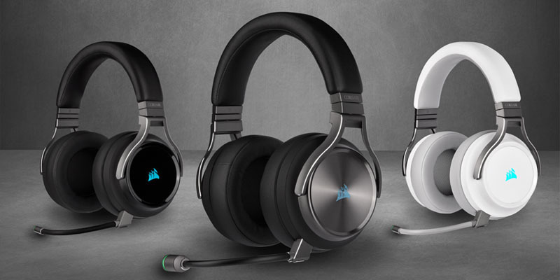 Electrónica Corsair Virtuoso RGB Wireless Auriculares Alta Fidelidad Gaming