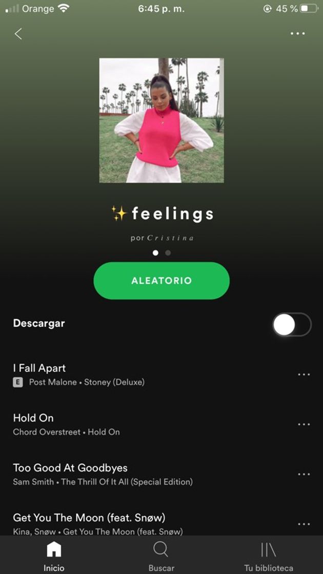 Moda PLAYLIST FEELINGS