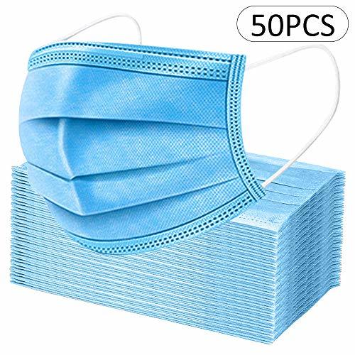 Producto Máscara desechable de 50 piezas, máscara facial, protección contra el polvo, máscara