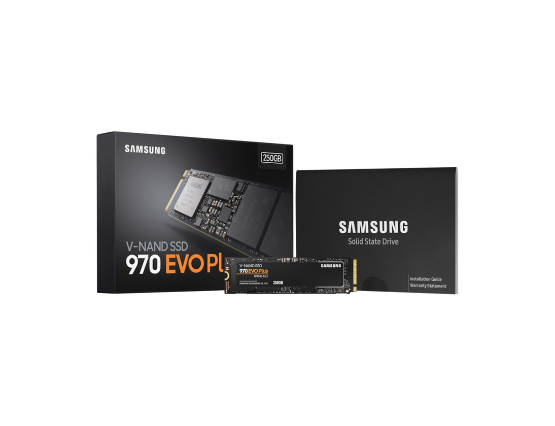 Products SSD M.2 2280 Samsung 970 Evo Plus 250GB MLC V-NAND NVMe ...