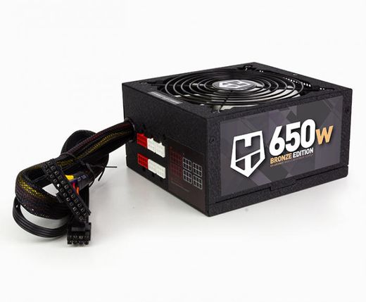 Fonte de Alimentação Nox Hummer 80+ Bronze 650W Semi Modular