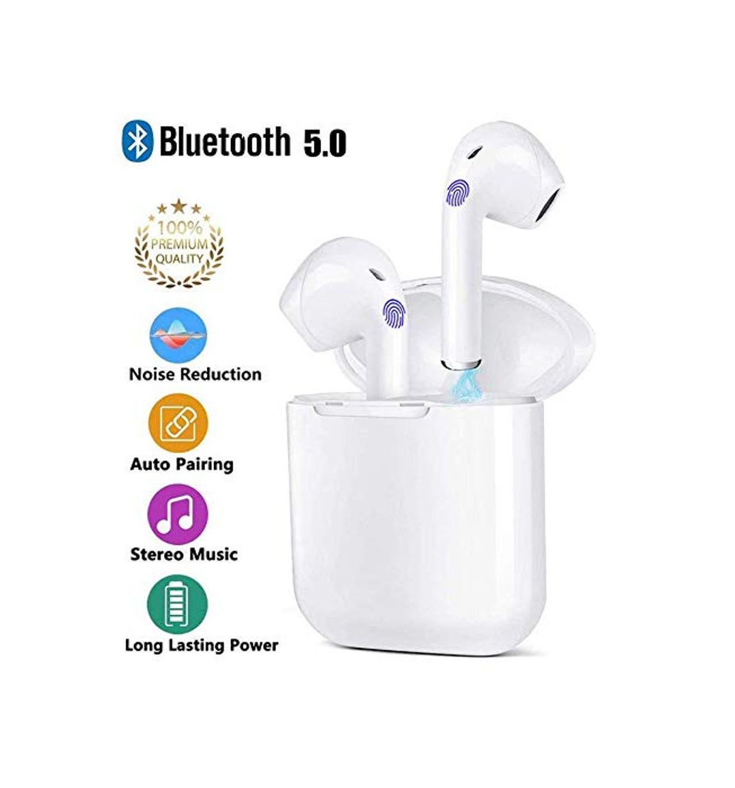 Producto Auriculares Bluetooth Auriculares inalámbricos IPx5 a Prueba de Sudor Auriculares 3D estéreo