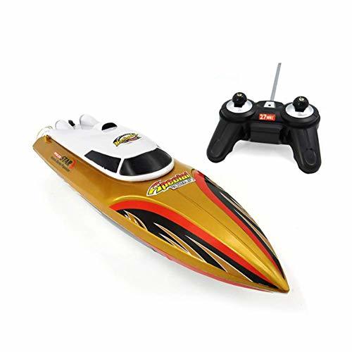 Places ZQYR GAME# Controle RC Boat 15-20km / h Speed ​​Electric RC Lancha