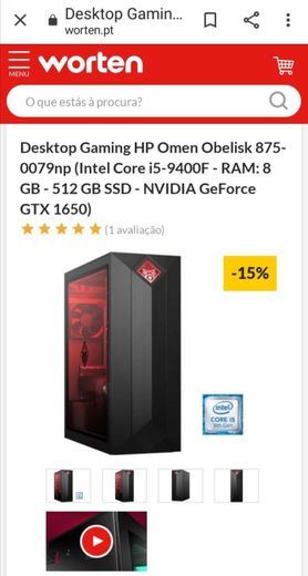 Desktop Gaming da HP