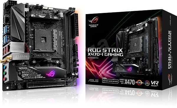 Product Asus ROG STRIX X470-I GAMING AMD AM4 X470 mini ITX - Placa