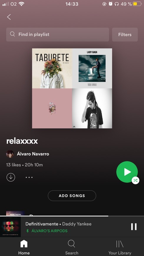 Fashion SPOTIFY PLAYLISTS “RELAX”