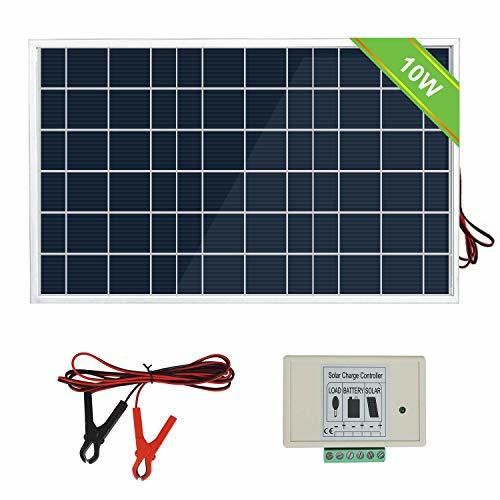 ECO-WORTHY Kit de sistema de panel solar de 10 vatios