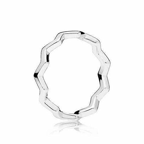 Moda Pandora Anillo Temático Mujer Plata