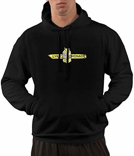 Fashion Lyrical-Lemonade Casual Loose Men's Hoodie Pullover Sweatshirt S