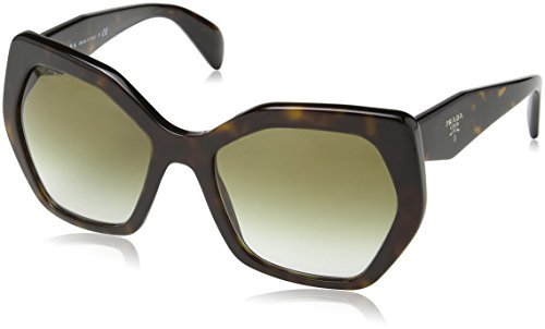 Moda Prada 0PR16RS 2AU4M0 56 Gafas de sol, Marrón