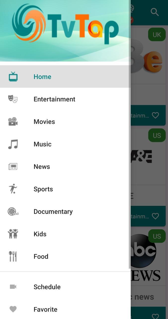 App TvTap Pro para Android 