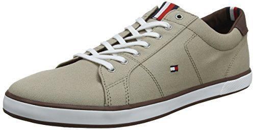 Place Tommy Hilfiger Iconic Long Lace Sneaker, Zapatillas para Hombre, Beige