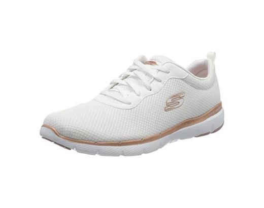 Skechers Women's Flex Appeal 3.0-first Insight Trainers, White