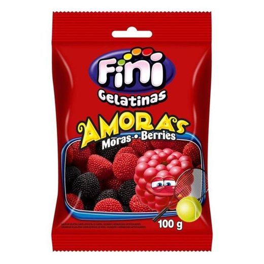 Bala de gelatina Fini •Amoras 100g