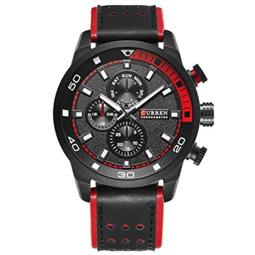 CURREN 8250 Sport Men Quartz Watch Fashion Simple Relogio Masculino Hombres Relojes