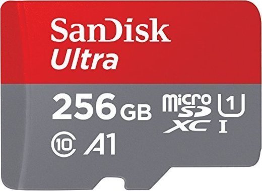 SanDisk Ultra - Tarjeta de memoria microSDXC de 256 GB con adaptador