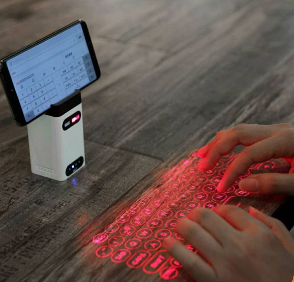 Product Wireless Laser Projection Bluetooth Virtual Mini Keyboard wi