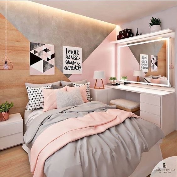 Fashion Quarto rosa