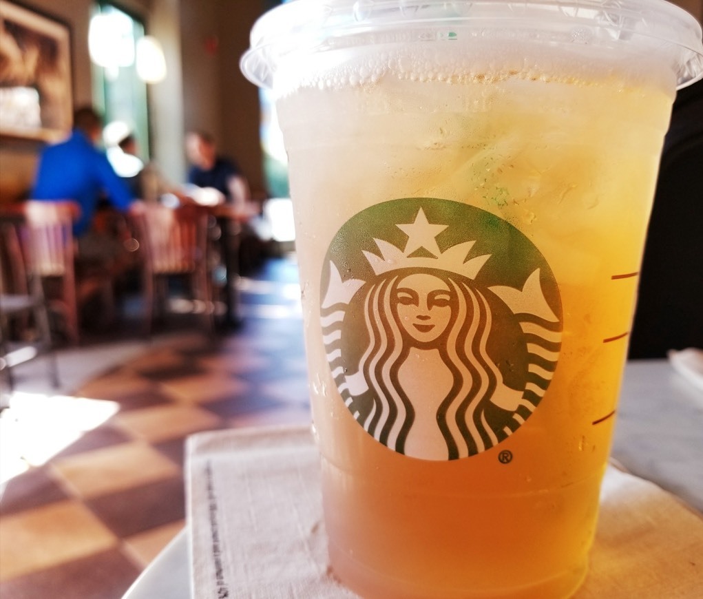 Fashion Iced peach tea