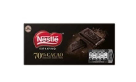 Producto Nestlé Chocolate Extra Fino Preto 70%