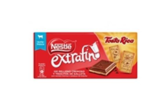 Producto Nestlé Chocolate de Leite com Bolacha Tosta Rica Extrafino