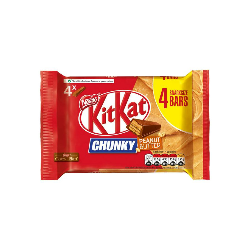 Productos KitKat Chunky Peanut Butter