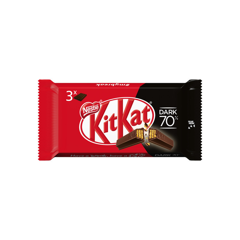 Producto KitKat Chocolate Negro 70%