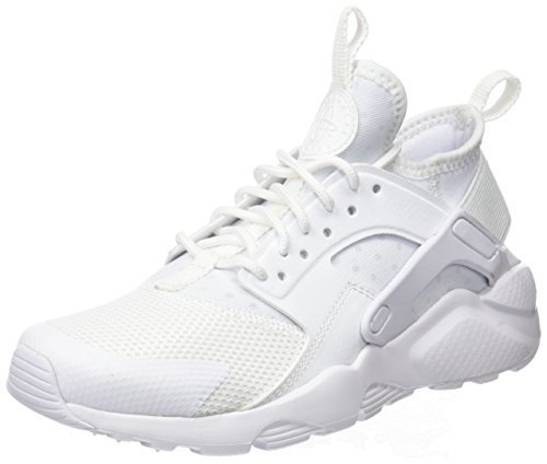 Fashion Nike Air Huarache Run Ultra GS, Zapatillas de Running para Niños, Blanco