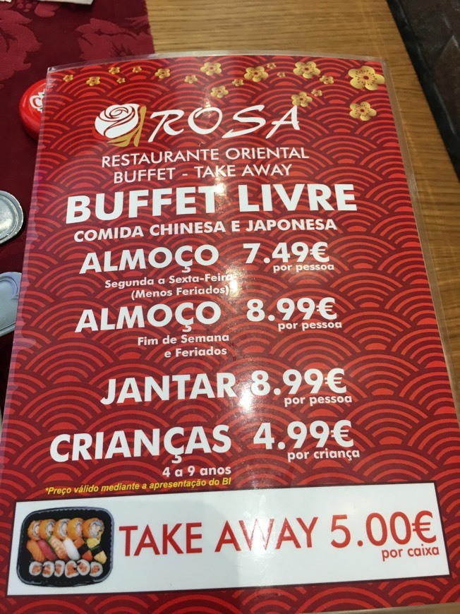 Restaurants Rosa | Restaurante Oriental | Buffet | Take Away