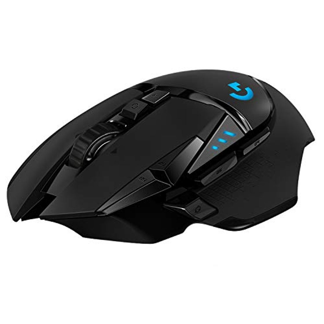 Social Logitech G502 Lightspeed Ratón Gaming Inalámbrico, Sensor Hero 16K, 16.000 dpi, RGB,