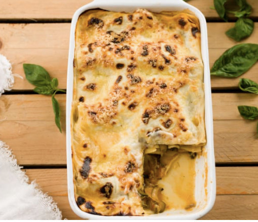 Social Lasanha vegetariana 