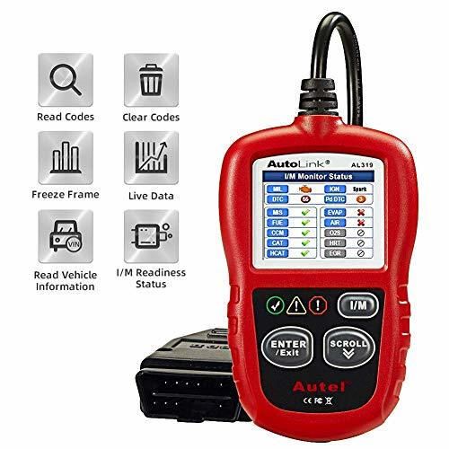 Autel Autolink AL319 Bus Can Diagnosis Multimarca 2 EOBD Auto Scanner Lee